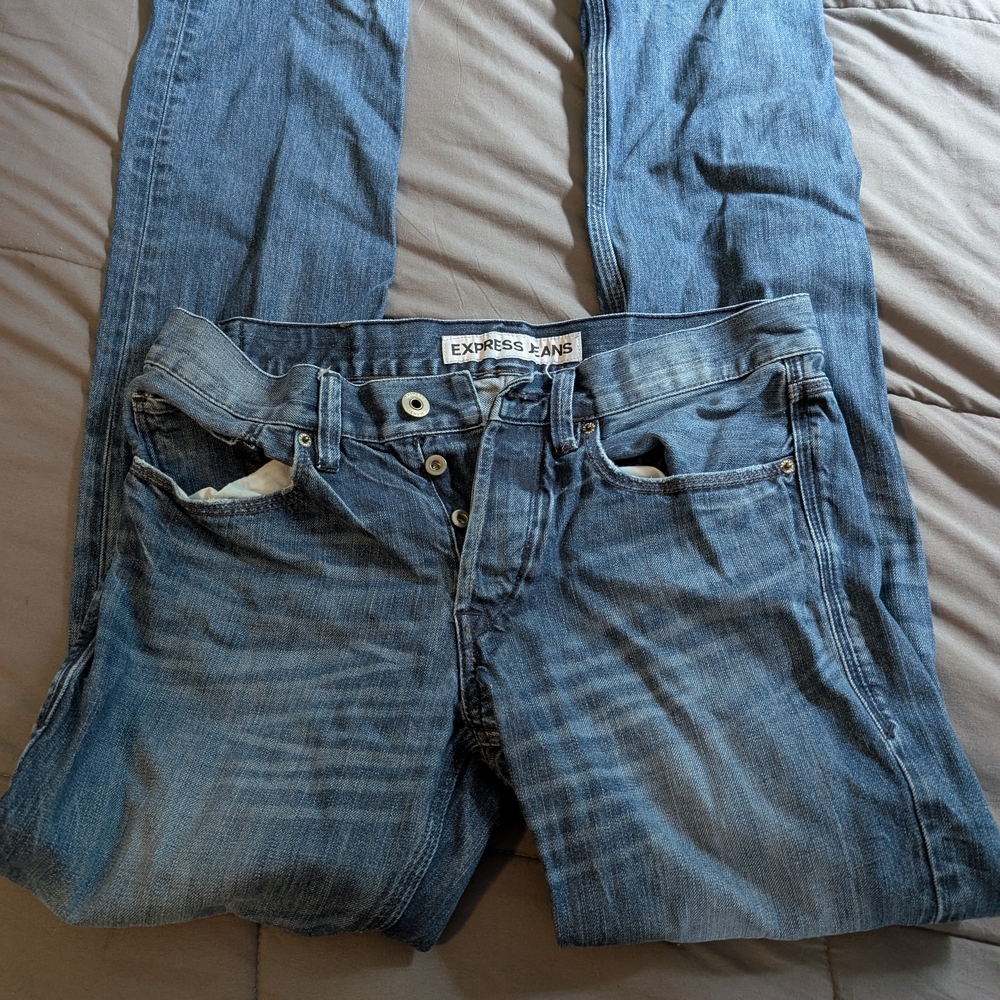 Express Men's Blue Jeans